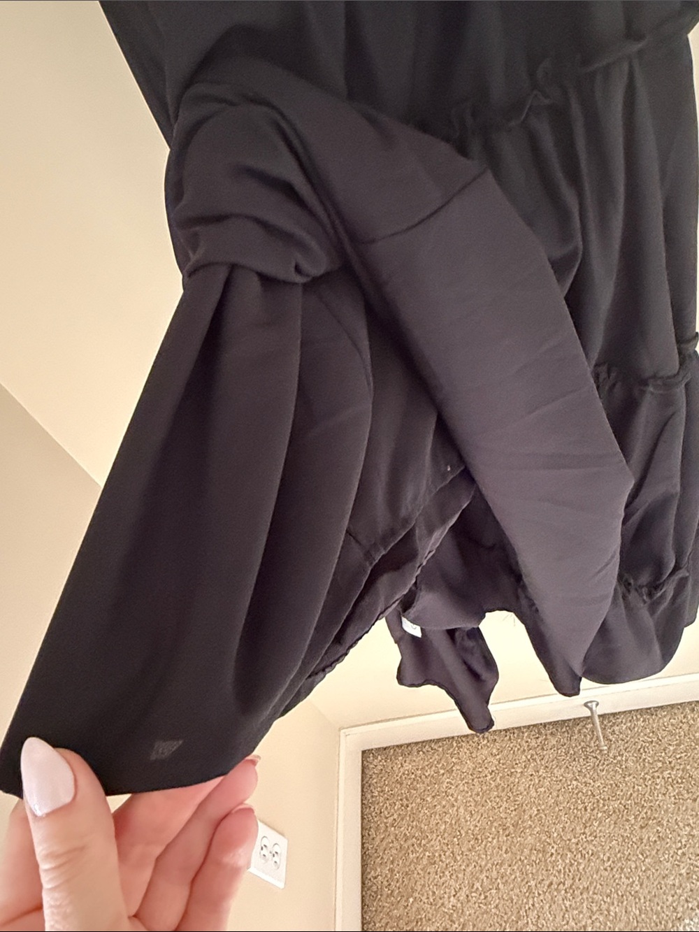 Lascana Off-Shoulder Ruffled Black Maxi Dress - Picture 8 of 8